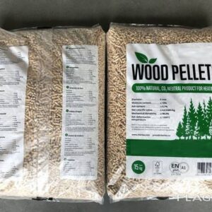 02 pallets woodstock wood pellets – 144 bags of 15 kg
