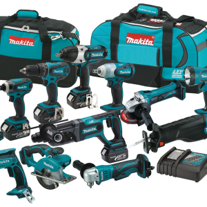 makita lxt1500 18v lxt lithium ion cordless 15 pc. combo kit