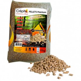 crepito wood pellets (pallet of 72 bags 1080kg)
