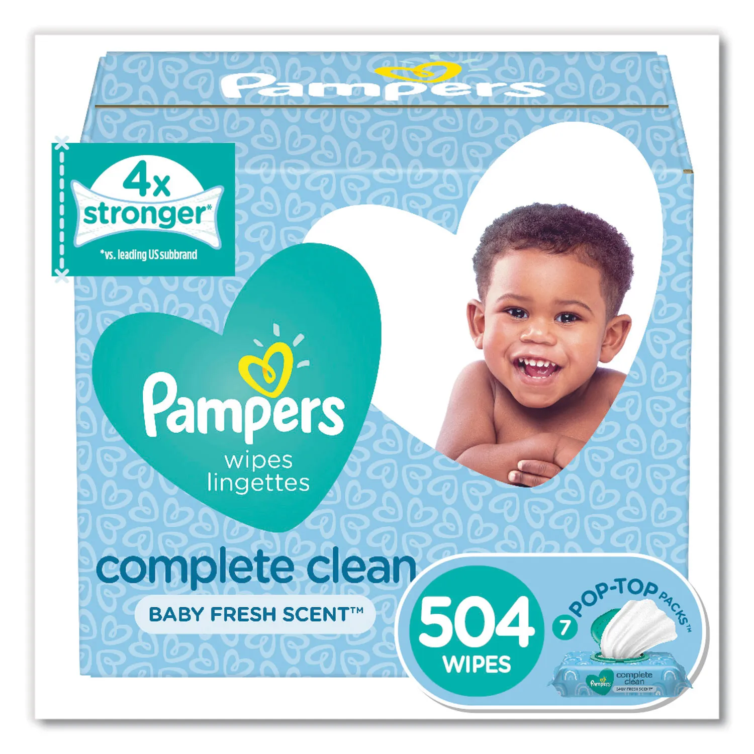 lingettes pampers fresh clean