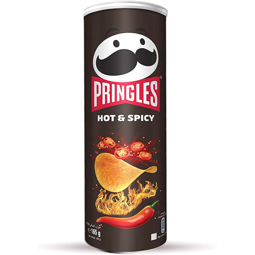 pringles spicy & spicy 165g